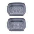 thumbnail image 1 of Ruanlalo Air Fryer Liners Silicone Cooking Mat Non-Stick Reusable Food Grade Heat Resistant Foldable Basket Mat Easy to Clean Universal Kitchen Accessory, 1 of 7