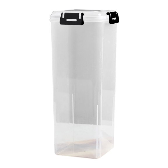 Ruanlalo Airtight Bread Container Storage Box with Drawer Tray Transparent Lid Extend Shelf Life Bagel Kitchen Bread Organizer