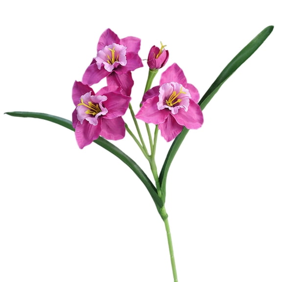 Ruanlalo Artificial Daffodil Flowers 18 Inch Spring Faux Silk Narcissus Flower Arrangement Fake Daffodils Bouquet for Home Wedding Decor