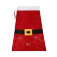 thumbnail image 1 of Ruanlalo Big Velvet Santa Bag Soft Drawstring Christmas Gift Bag Extra Large Red Christmas Cloth Sack for Holiday Packaging Party Supplies, 1 of 6