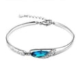 thumbnail image 1 of Ruanlalo Bracelet Elegant Skin-friendly Rhinestone Fashion Bracelet Bangle for Dating, 1 of 6