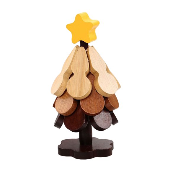 Ruanlalo Christmas Tree Coaster Set of 3 Heat Insulation Mat for Water Cups Teapots Dining Plates Wear-Resistant Anti-Scalding Table Protection