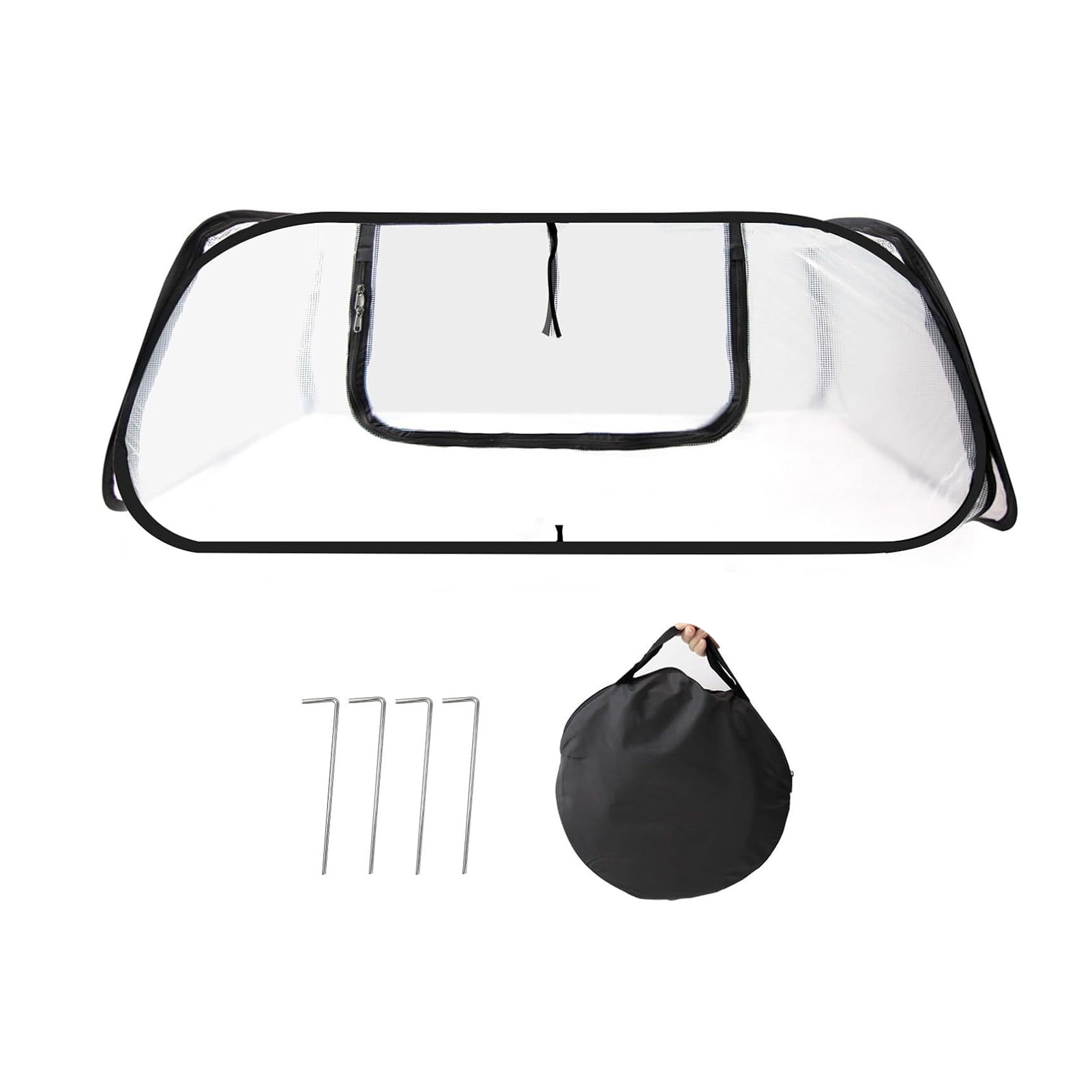 Ruanlalo Collapsible Plant Greenhouse Plants Pop-Up Mesh Cover with ...