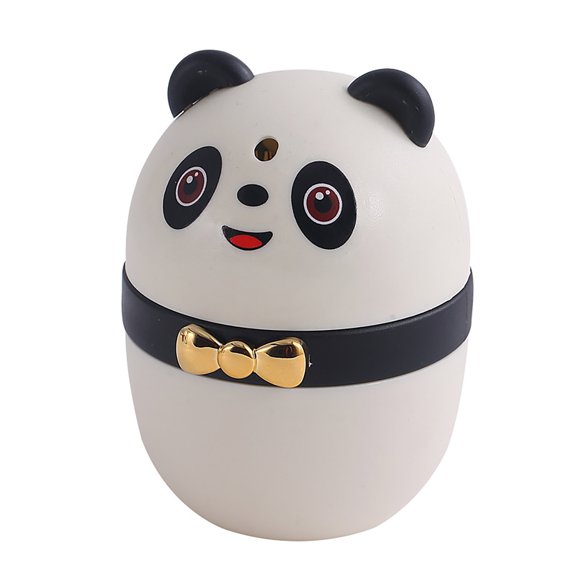 Ruanlalo Cute Panda Toothpick Holder Automatic Pop Up Toothpick Dispenser Cartoon Panda Shape Toothpick Storage Box for Kitchen Table Accessory