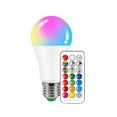 thumbnail image 1 of Ruanlalo E27 RGB Bulb Timing Function Color Changing Remote Control High Brightness Smart Bulb for Home White Light., 1 of 6