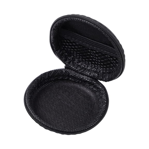 Ruanlalo Earphone Case,Portable Earphone Storage Case with Zipper Ear Bud Storage Box Headset Headphone Case Mini Data Cable Storage Pouch Outdoor Travel Earphone Accessories