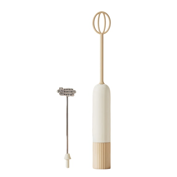 Ruanlalo Egg Beater Handheld Electric Whisk with Dual Heads Beating Baking Foaming Coffee Milk Foam Mixing Food-Grade Kitchen Mixer