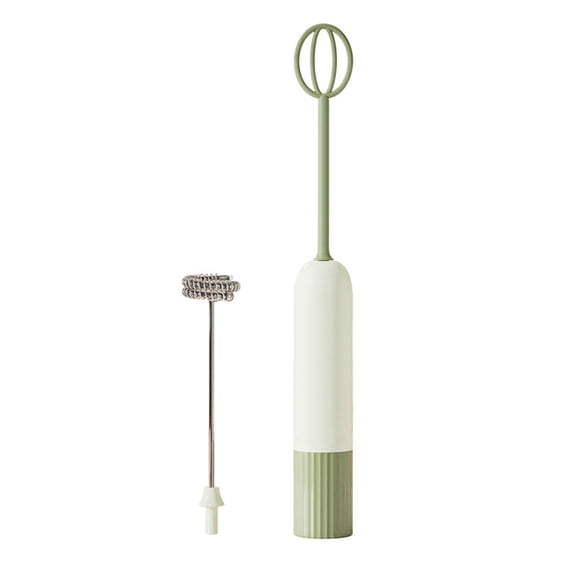 Ruanlalo Egg Beater Handheld Electric Whisk with Dual Heads Beating Baking Foaming Coffee Milk Foam Mixing Food-Grade Kitchen Mixer