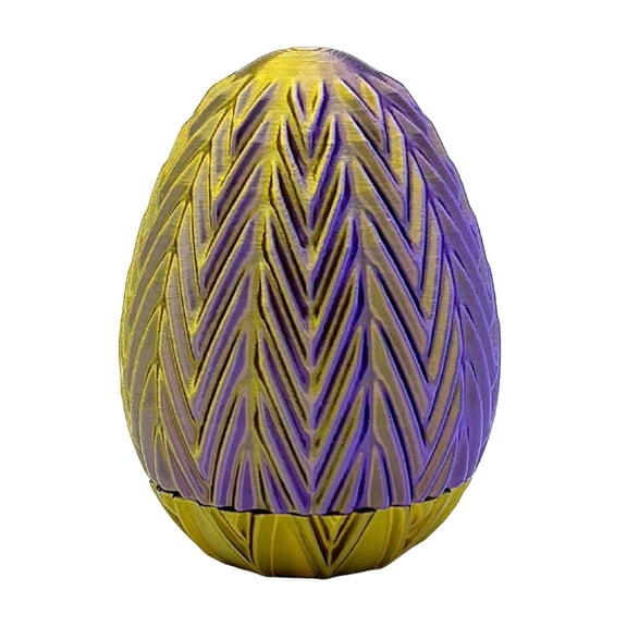 Ruanlalo Egg Shaped Maze Gift Box Stress Relief Educational 3D Printed Maze Egg with Hidden Compartment Money Cash Puzzle Box Birthdays Easter Present