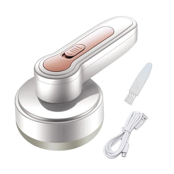 Ruanlalo Electric Fabric Shaver USB Rechargeable 3-Leaf Blades Sweater Defuzzer Cordless Clothes Lint Remover Portable Fuzz Pills Trimmer