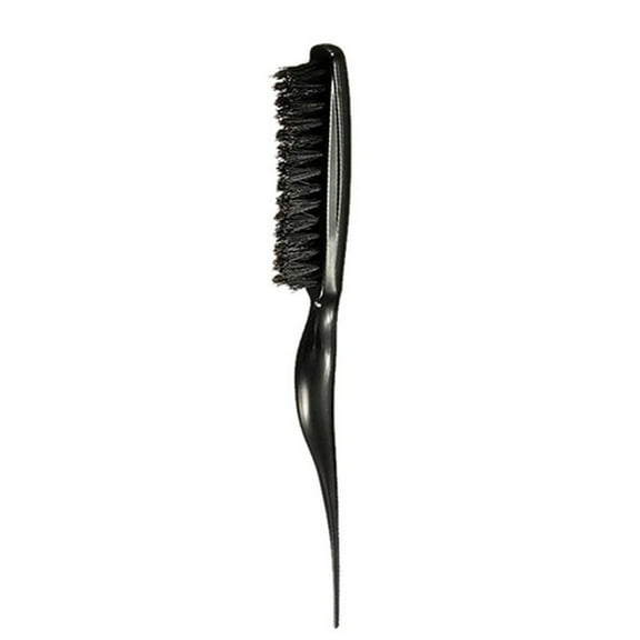 Ruanlalo Fashion Hairdresser Combing Brushes Slim Line Styling Comb Portable Beauty Tools Black