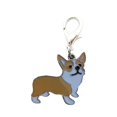 thumbnail image 1 of Ruanlalo Fashion Pet Collar Pendant Dog Key Chain Handbag Wallet Decor Hanging Keyring 8#, 1 of 6