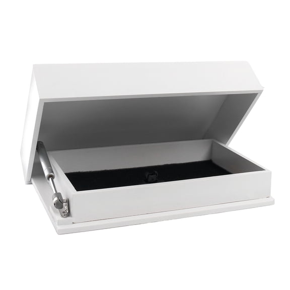 Ruanlalo Floating Shelf with Hidden Compartment Modern Wooden Floating Shelf Wall Mount Storage And Display Shelf for Living Room Bedroom Office