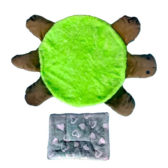 Ruanlalo Floor Turtle Foot Mop Double-Sided Reusable Microfiber Pads Hands-Free Cleaning Cloth Floor Mop Accessory