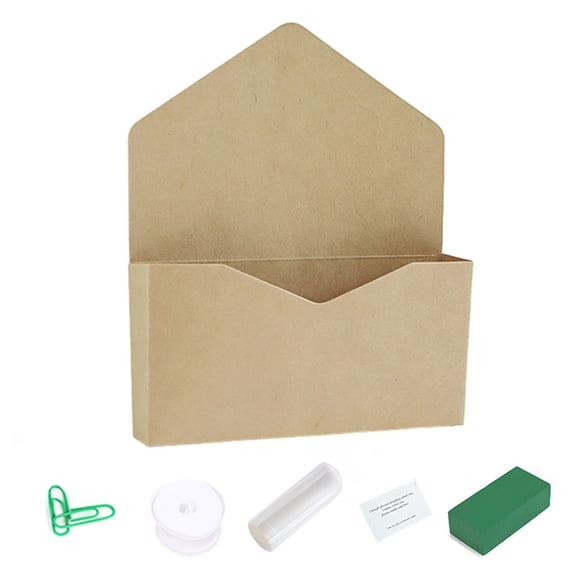 Ruanlalo Florist Bouquet Envelope Box Flower Floral Bouquet Holder Flower Packaging Paper Gift Box Present Wrapping Bag for Mother's Day Valentines Wedding Party