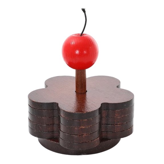 Ruanlalo Four-leaf Clover Shape Coaster Heat-Resistant Anti-scalding Placemat Natural Dining Table Mats for Hot Pots Bowls & Dishes,