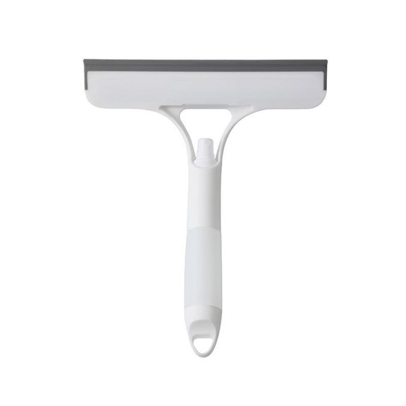 Ruanlalo Glass Wiper TPR Soft Scraper Head Dual-Purpose Scraper Brush with Watering Can Windows Kitchen Countertops Spray Wipe Tool