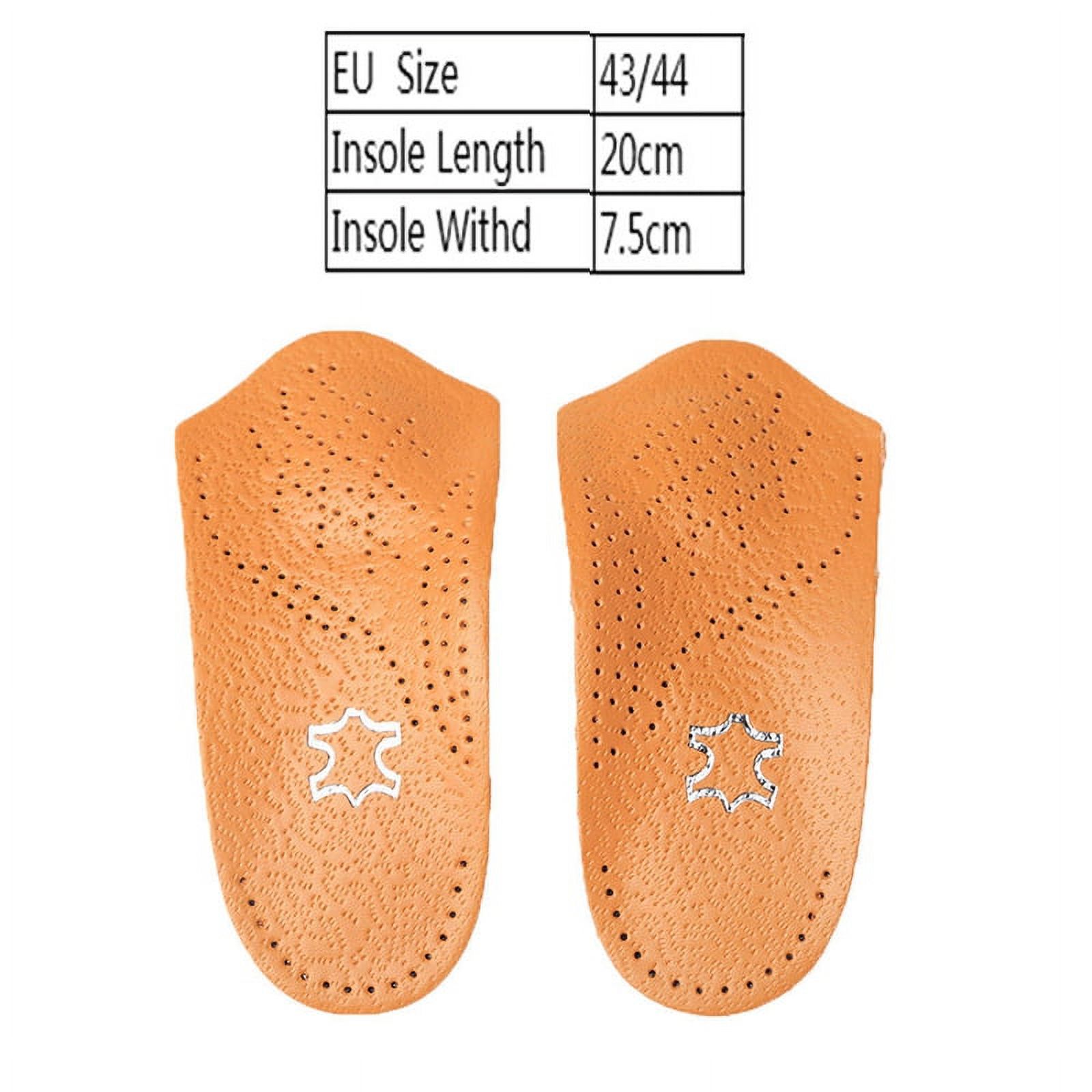Ruanlalo Half Arch Support Orthopedic Insoles Flat Foot Correct Feet