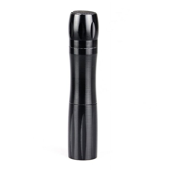 Ruanlalo Key Chain Flashlight Waterproof High Brightness Lightweight Large Scale LED Mini Flashlight Lamp for Doctor Black