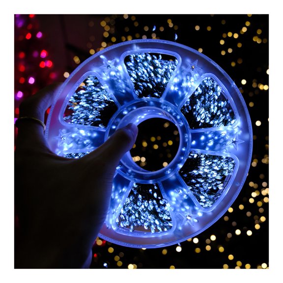 Ruanlalo LED Copper Wire String Lights Waterproof 8 Modes String Light LED Beaded Fairy Christmas Light for Roof Wedding Party Outdoor Indoor Garden Tree Decor