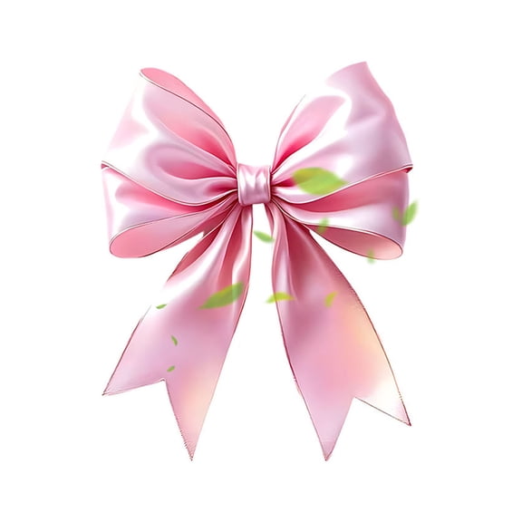 Ruanlalo Large Pink Red Bow Window Clings Valentine's Day Window Decals Cute Reusable Static Sticker for Wedding Anniversary Party Home Glass Door Decor