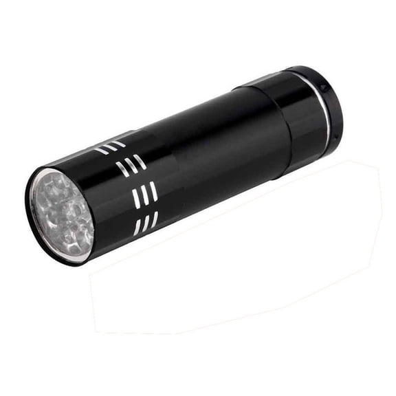 Ruanlalo Mini Aluminum Multifunction UV Ultra Violet 9 LED Flashlight Torch Light Lamp