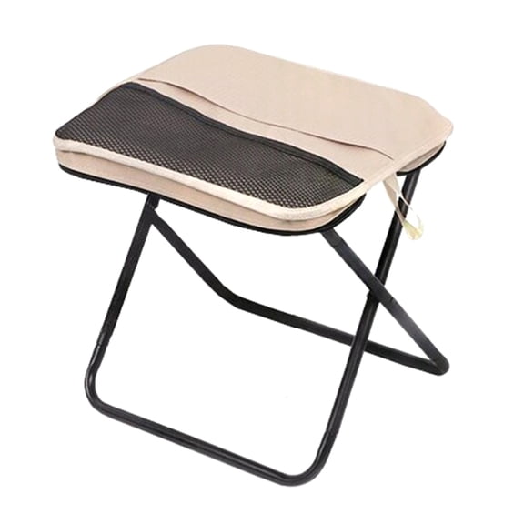 Ruanlalo Mini Folding Stool with Carry Bag Portable Lightweight Heavy Duty Waterproof Outdoor Camping Backpacking Beach Picnic Fishing Collapsible Chair Seat