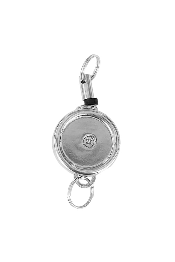 Ruanlalo Mini Retractable Keychain Heavy Duty Alloy Portable Lightweight Telescopic Pull Buckle Anti-lost Key Ring Holder