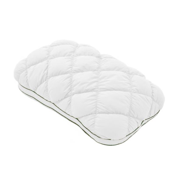 Ruanlalo Pineapple Pillow Soft Fluffy Neck Pillow Stuffed Down Pillow Balanced Softness And Support for Back Side Stomach Sleepers