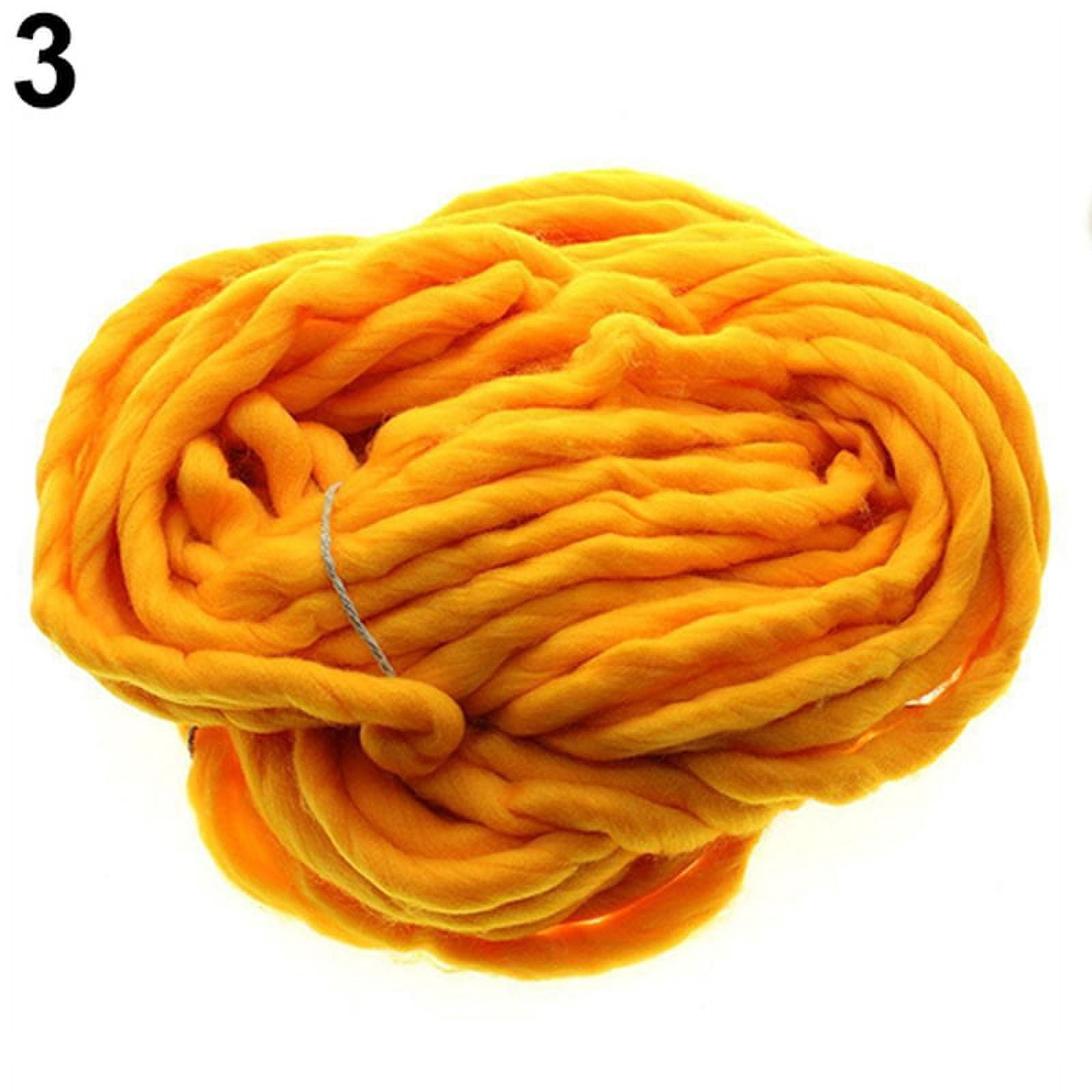 Ruanlalo Soft Roving Bulky Super Thick Big Spinning Hand Knitting Ply ...
