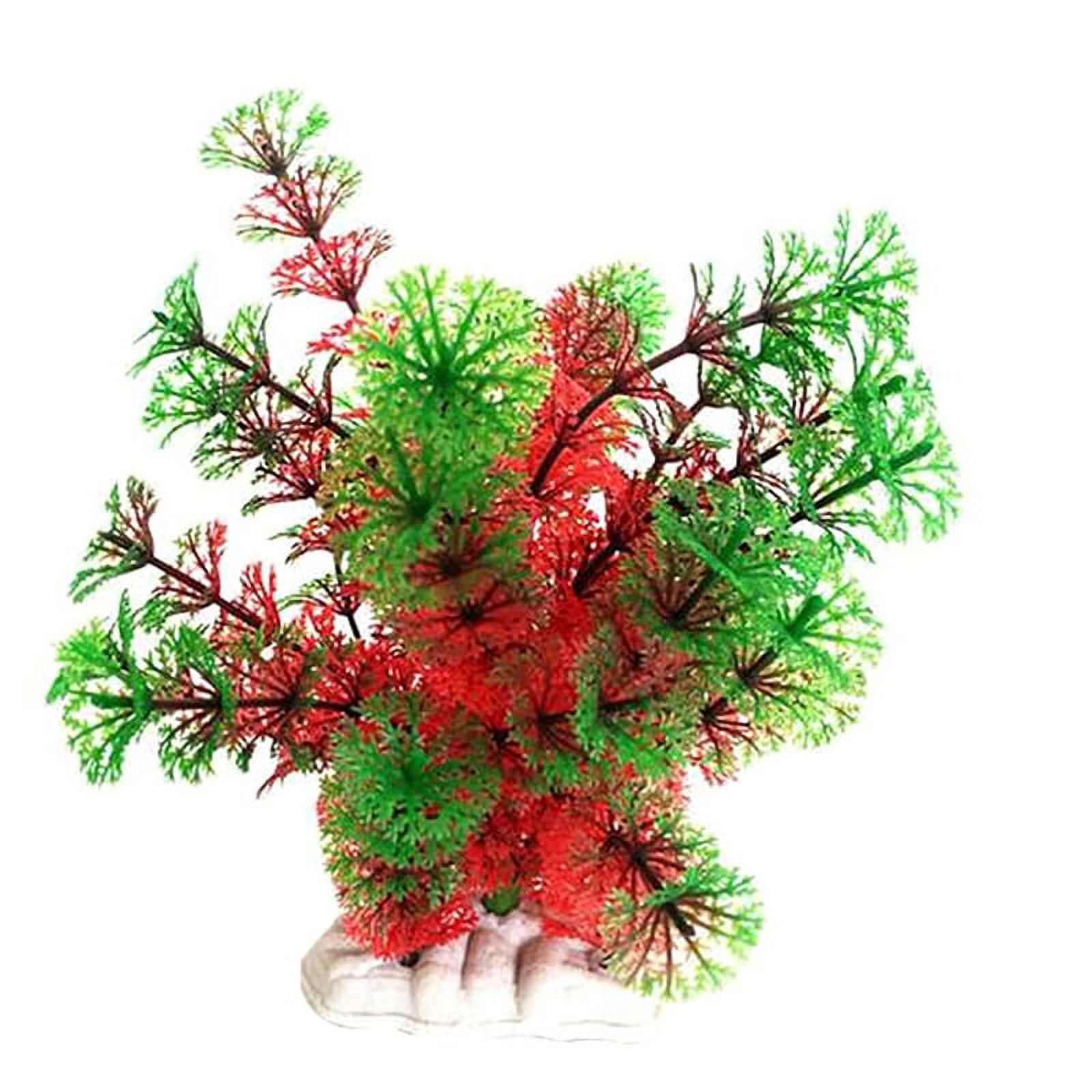 Künstliche Aquarium-Pflanze 23 Cm Hoch - Kunststoff-Deko Für Fischbecken