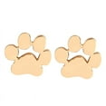 thumbnail image 1 of Ruanlalo Women Fashion Dog Cat Palm Paw Ear Stud Earrings Party Jewelry Accessories Gift Golden, 1 of 6
