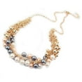 thumbnail image 1 of Ruanlalo Women Fashion Multilayer Faux Pearl Choker Collar Bib Statement Chain Necklace Multi-Color, 1 of 6