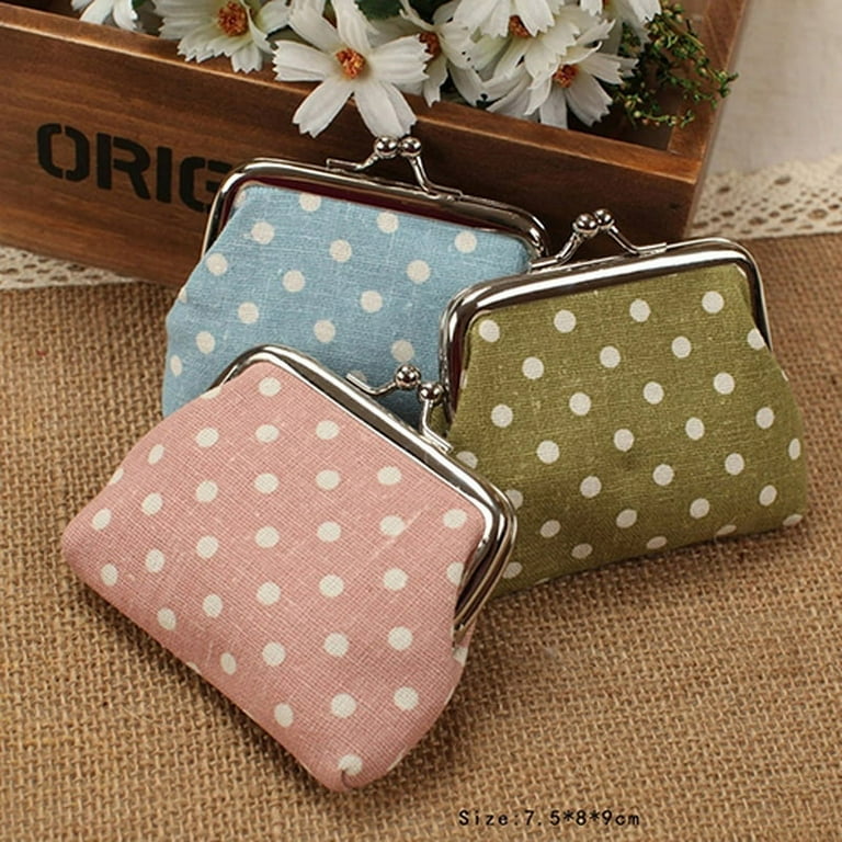 Womens clip top top purse