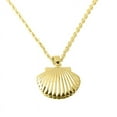 thumbnail image 1 of Ruanlalo Women\'s Stylish Sea Shell Locket Pendant Alloy Chain Necklace Jewelry Gift Gold, 1 of 6