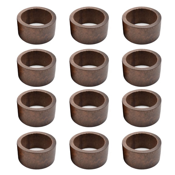 Ruanlalo Wood Napkin Rings Rustic Napkin Holders Reusable Napkin Rings for Dinner Party Wedding Christmas Home Farmhouse Decor