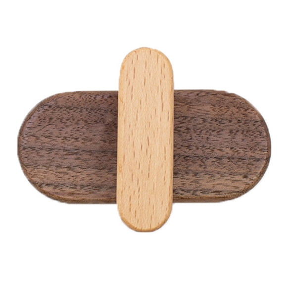 Ruanlalo Wood Wall Hook Natural Wooden Wall Mounted Coat Hanger Rustic Heavy Duty Entryway Hat Hook for Hanging Purse Towels Clothes Backpack