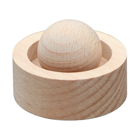 Ruanlalo Wooden Essential Oil Diffuser Round Ball Aromatherapy Passive Diffuser for Home Office Bedroom Car Wardrobe Yoga Hall SPA
