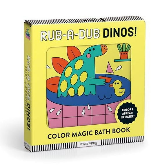 Rub-A-Dub Dinos! Color Magic Bath Book (Other)