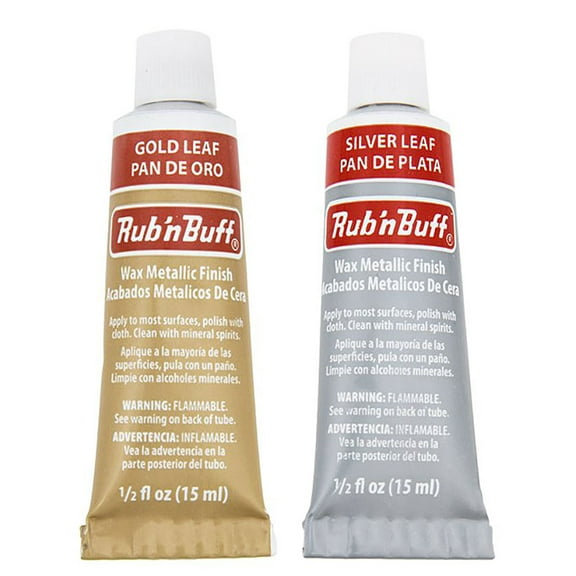 Rub-N-Buff Bundle (Silver Leaf and Gold Leaf)