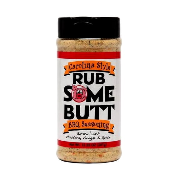 Rub Some Butt Rub BBQ Rub - Apple Flavor, Dry Rub Seasoning - 12 oz Bottle