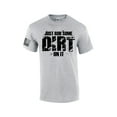thumbnail image 1 of Rub Some Dirt On It Mens Short Sleeve American Flag T-shirt Graphic Tee-Sports Grey-medium, 1 of 4