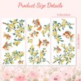 thumbnail image 1 of Rub on Transfer Decal Sticker for Furniture Craft Decor 6"x12" Chinese Aesthetic Gold Fish and Osmanthus 3Pcs Waterproof UV DTF Transfer for Drawer Dresser Glass Porcelain Wood Plastic, 1 of 8