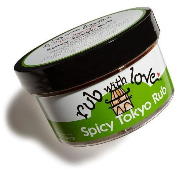 Rub With Love Spicy Tokyo Rub, 3.5 oz jar