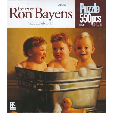 Rub a Dub Dub 550 Piece Puzzle