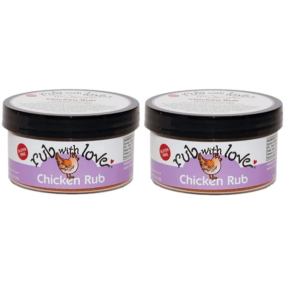 Rub with LoveUMRTby Tom Douglas (Chicken, 3.5 oz - 2 Jars)