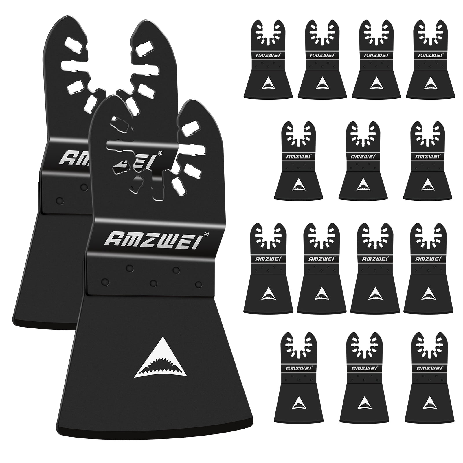 Oscillating Scraper Ruban Spirit 16pcs Oscillating Scraper Blades Kit Multitool Flexible ...