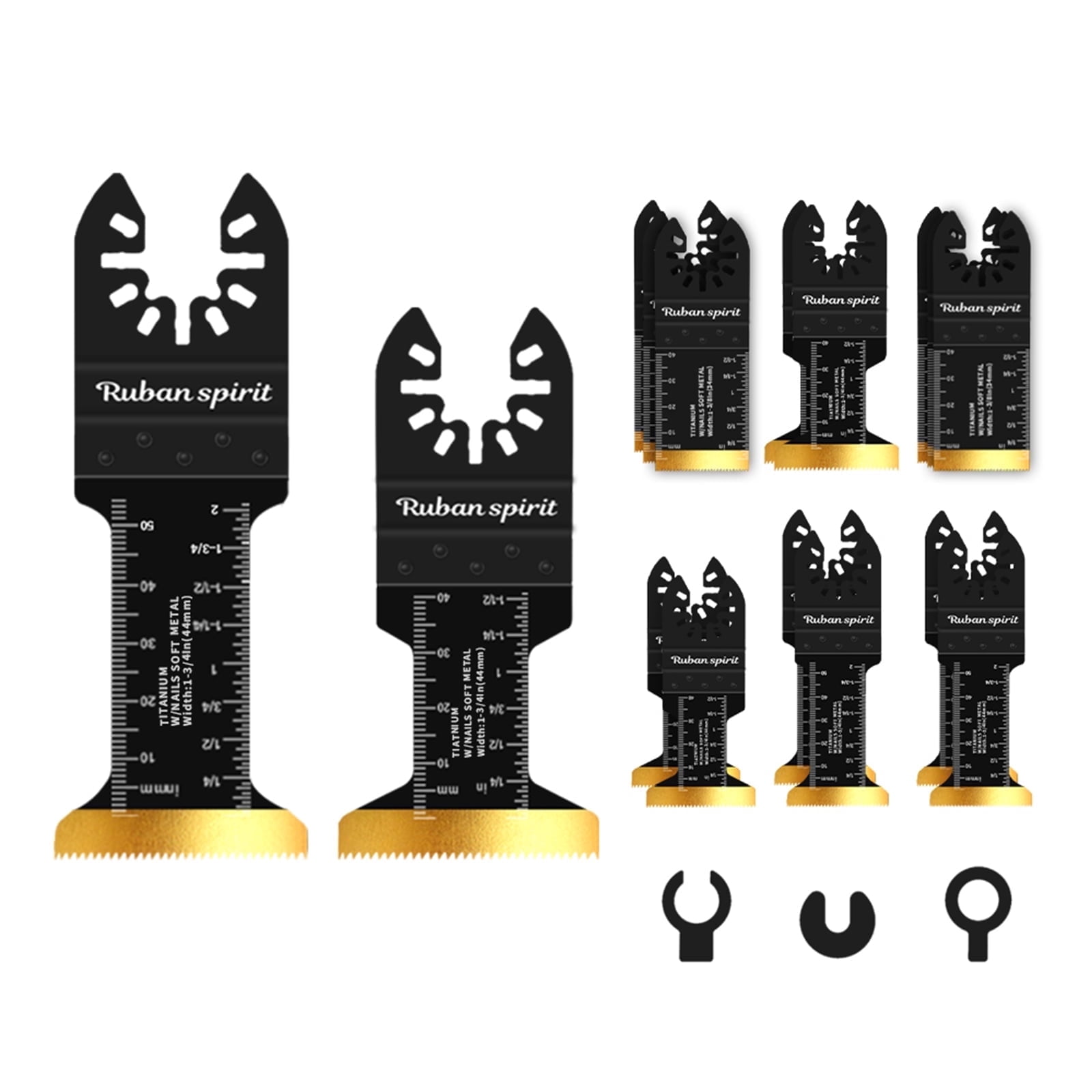 ruban-spirit-16pcs-titanium-oscillating-multitool-saw-blades-kit