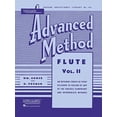 thumbnail image 1 of Pre-Owned Rubank Advanced Method Flute Vol. 2 Classical Flute Technique and Studies Scales Arpeggios Duets and Solos Woodwind Instructional Book for Advanced ... Sheet Music (Rubank Educational Library, 175),, 1 of 1