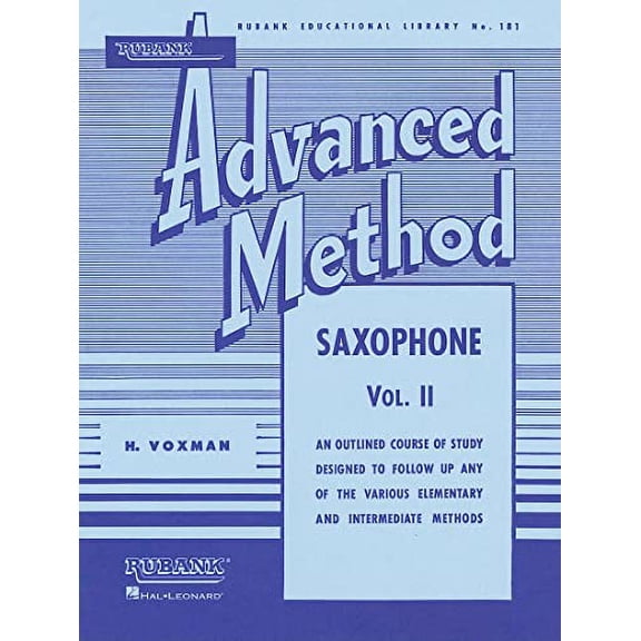 Pre-Owned Rubank Advanced Method: Saxophone, Vol. II (Paperback) 1423444337 9781423444336